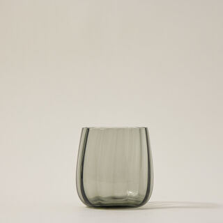 Set Of 4 Smoke Ribbed Dof