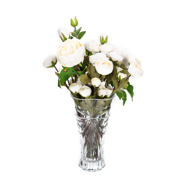 مزهرية زجاج شفاف image number 2