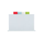 Alberto 4 pieces cutting board with blue holder 30*20 cm image number 1