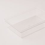 البرتو منظم ثلاجة شفاف عريض 22.7*15.1*5.3سم image number 1