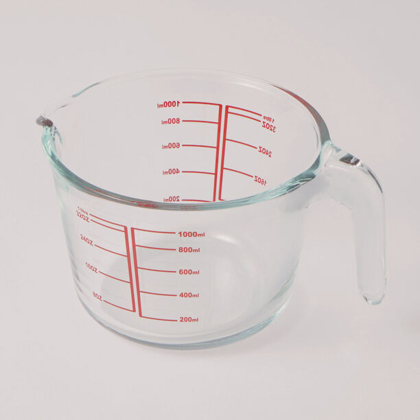 Alberto glass borosilicate glass measuring cup 21.5*15.8*11 image number 0