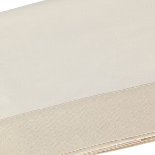 Cynthia Table Cloth 160X160 Cm Beige Embrodery Edge