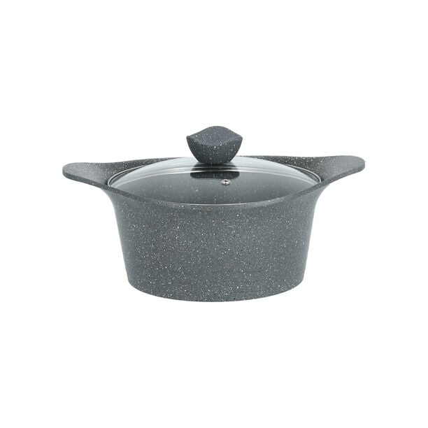 Alberto almuinum 8pcs cookware set, grey image number 1