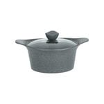 Alberto almuinum 8pcs cookware set, grey image number 1