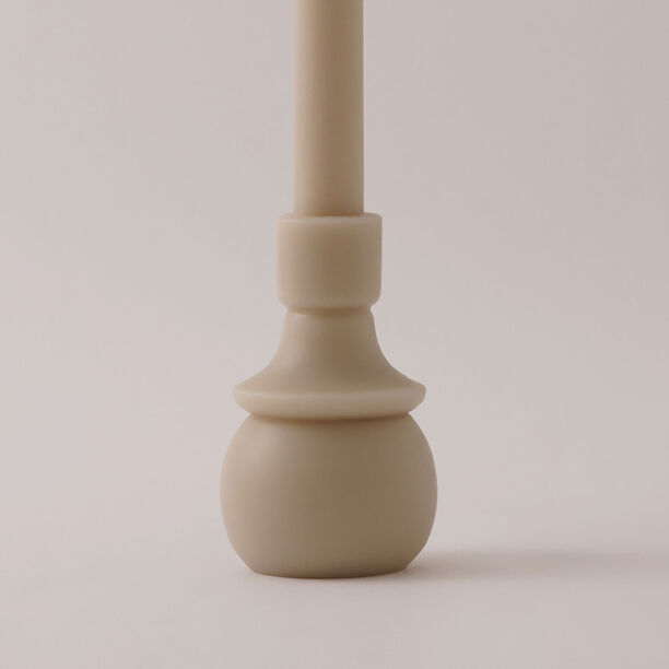 Homez Soya Wax Mono Candle, Beige 8*30Cm image number 2