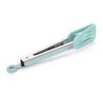 Alberto Silicone Food Tong With Steel Handle L:23Cm Blue image number 1