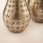 Lucerna Ramadan Lanterns Stainless Steel, Silver 14.5*14.5*27Cm image number 2