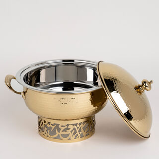 Small Food Server With Caligraphy Stand