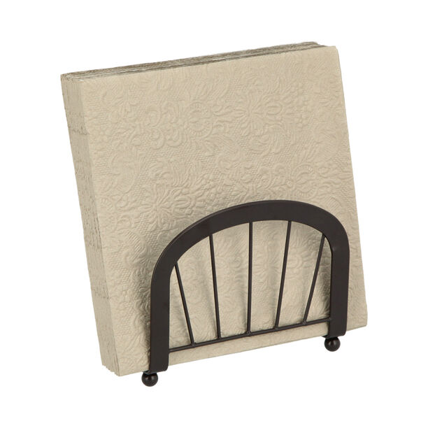 Elegance Serving Napkins Paper Square Taupe image number 2