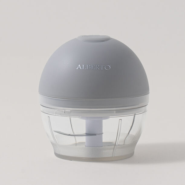Alberto mini electric chopper 150ml, stainless steel, grey image number 0