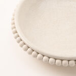 Selah off white stoneware plate 28*28*5.5 cm image number 2