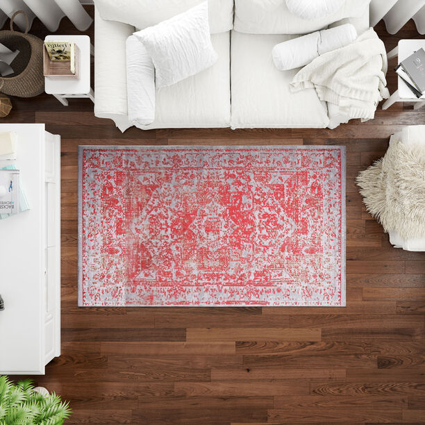 Cottage Carpet Silky Velvet 160X230 Cm Red image number 0