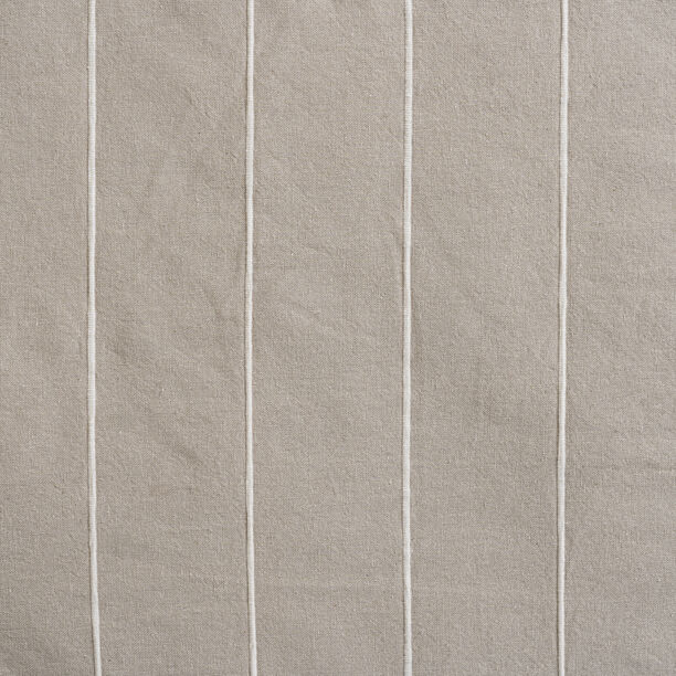 Taupe striped comforter set 3 pcs king size 1* 260*240cm comforter + 2 50*75 pillow cover image number 3