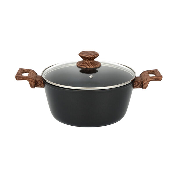 7Pcs Forged Aluminum Cookware Set With Silicone Handles image number 5