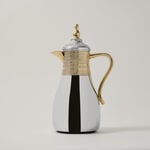 Dallaty jambiyah set of 2 gold & silver steel vacuum flask image number 1