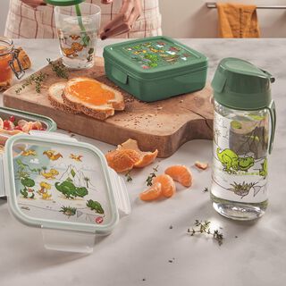 Snips tritan renew bottle dino 7*20 cm, green