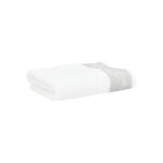 Elite Embroidered Border Hand Towel White 100% Cotton 50*100 cm image number 1