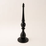 Black metal Ramadan decoration 17*17*66 cm image number 1