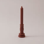 Homez Tower Wax Candle 6*30Cm, Brown image number 1