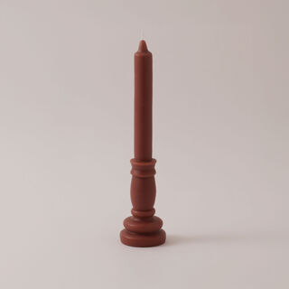 هومز شمعة من شمع الصويا 6*30سم، بني