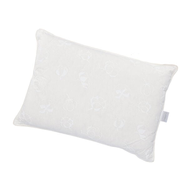 Ultra Soft Cotton Pillow 154 Tc 100% Cotton Fabric 800Gr In Linen Bag image number 2