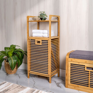 Bamboo Laundry Basket 40*30*95
