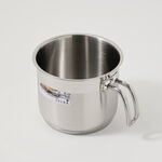 Alberto 14pcs stainless steel anett cookware set with glass lids image number 1