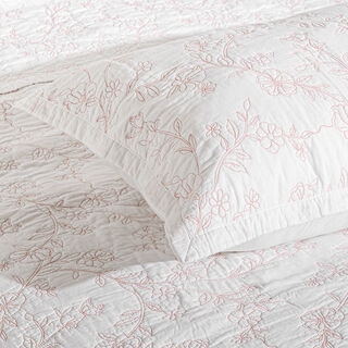 Boutique Blanche 3pcs queen cotton comfrter set 200*230cm, white