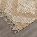 Cottage diamond jute wool rug 200*300 image number 2