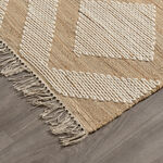 Cottage diamond jute wool rug 200*300 image number 2