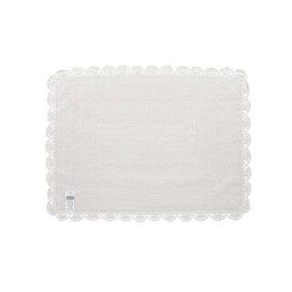 Boutique Blanche beige cotton bathmat 60*90 cm