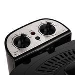 Plastic And Stainless Steel Deep Fryer 2.5L, Black image number 2