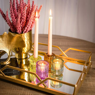 4Pcs Candle Holders