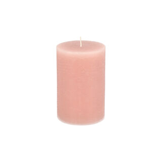 Pillar Candle Rustic Pink