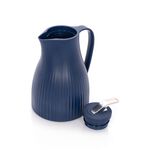 Dallety Plastic Vacuum Flask Bear Dark Blue 1L image number 2