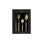 La Mesa 16 Piece Cutlery Set Shiny Gold image number 0