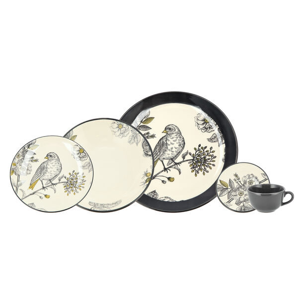 Rio Sabia Cinza 20 Pcs Dinner Set image number 1