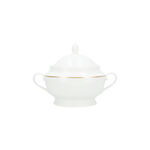 La Mesa gold bone porcelain dinner set 47 pcs image number 7