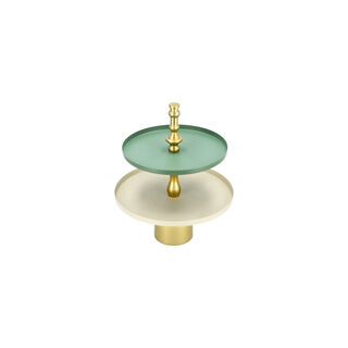 Mosaic 2 Tier Cake Stand Plate