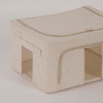 Homez Small Quilt Storage Organizer, Beige 31*41*34 Cm image number 1