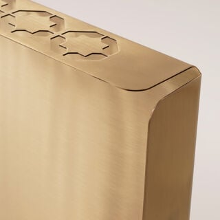 Dallaty steel serving tray 50*31*4.5cm, gold