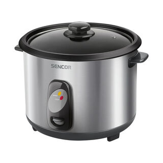 2.8L Sencor electric stainless steel silver rice cooker 1000W