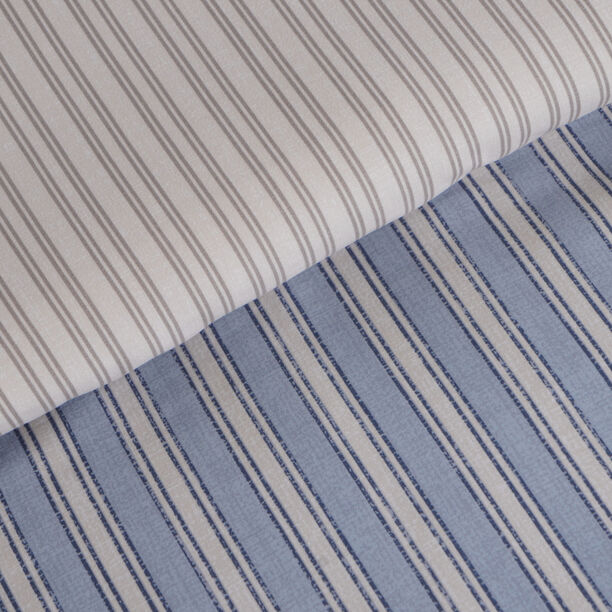 Cottage 6pcs stripe print microfiber comforter set, super king 250*260cm image number 3