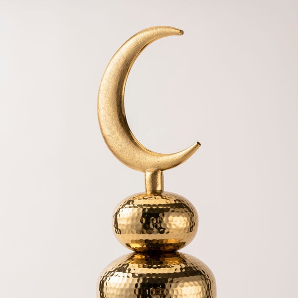 Gold metal Ramadan decoration 17*17*58 cm image number 1