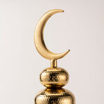 Gold metal Ramadan decoration 17*17*58 cm image number 1