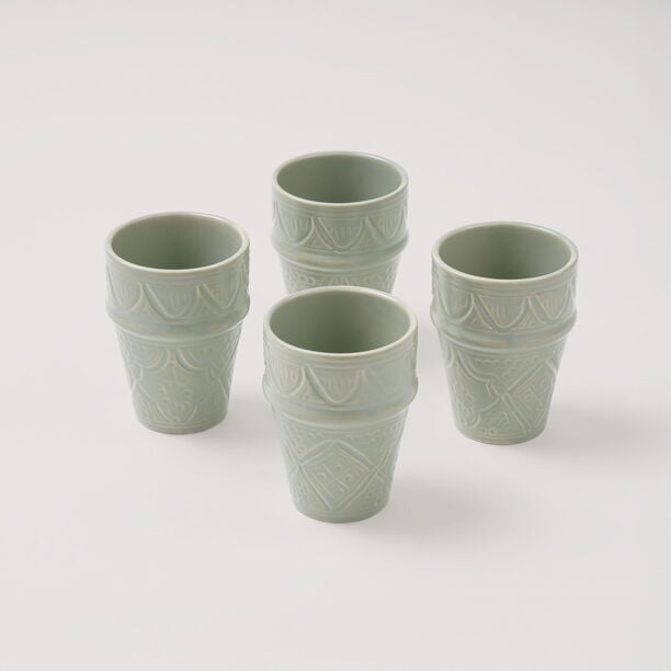 Dallaty Moroccan Tea Cup Light Green, 6 Pieces image number 0