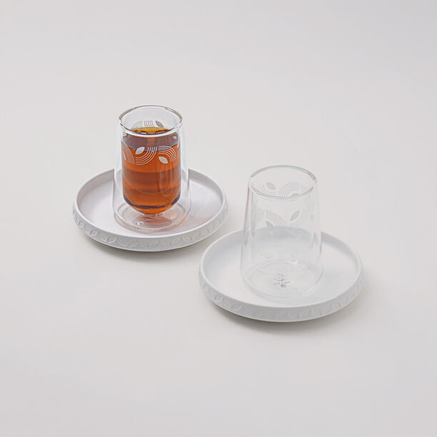 Pearl Collection Dallaty Glass Tea Set 6 Pieces image number 3