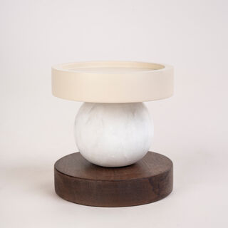 Candle Holder Dia 9* Ht: 9 Cm