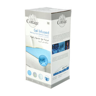 Cottage Mattress Topper Memory 120X200 Cm