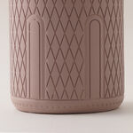 Homez Dome Shaped Ceramic Ramadan Decorative Piece, Pink18.4*18.4*30Cm image number 1